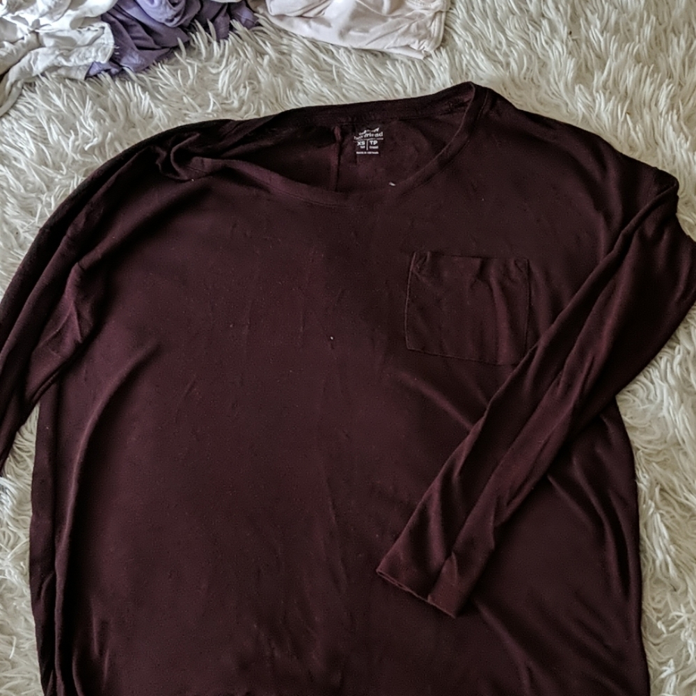 Long sleeve boyfriend tee